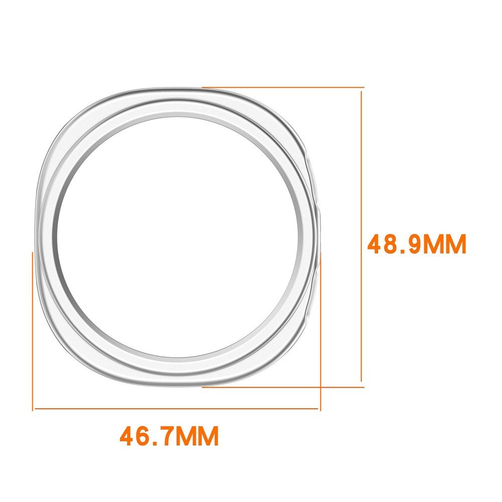 Samsung Galaxy Watch 8 (44mm) Plastik Beskyttelsescover - Gennemsigtig