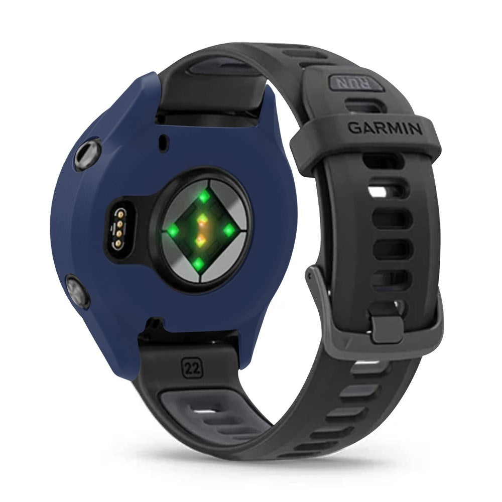 Garmin Forerunner 970 Bumper Silikone Case - Mørkeblå