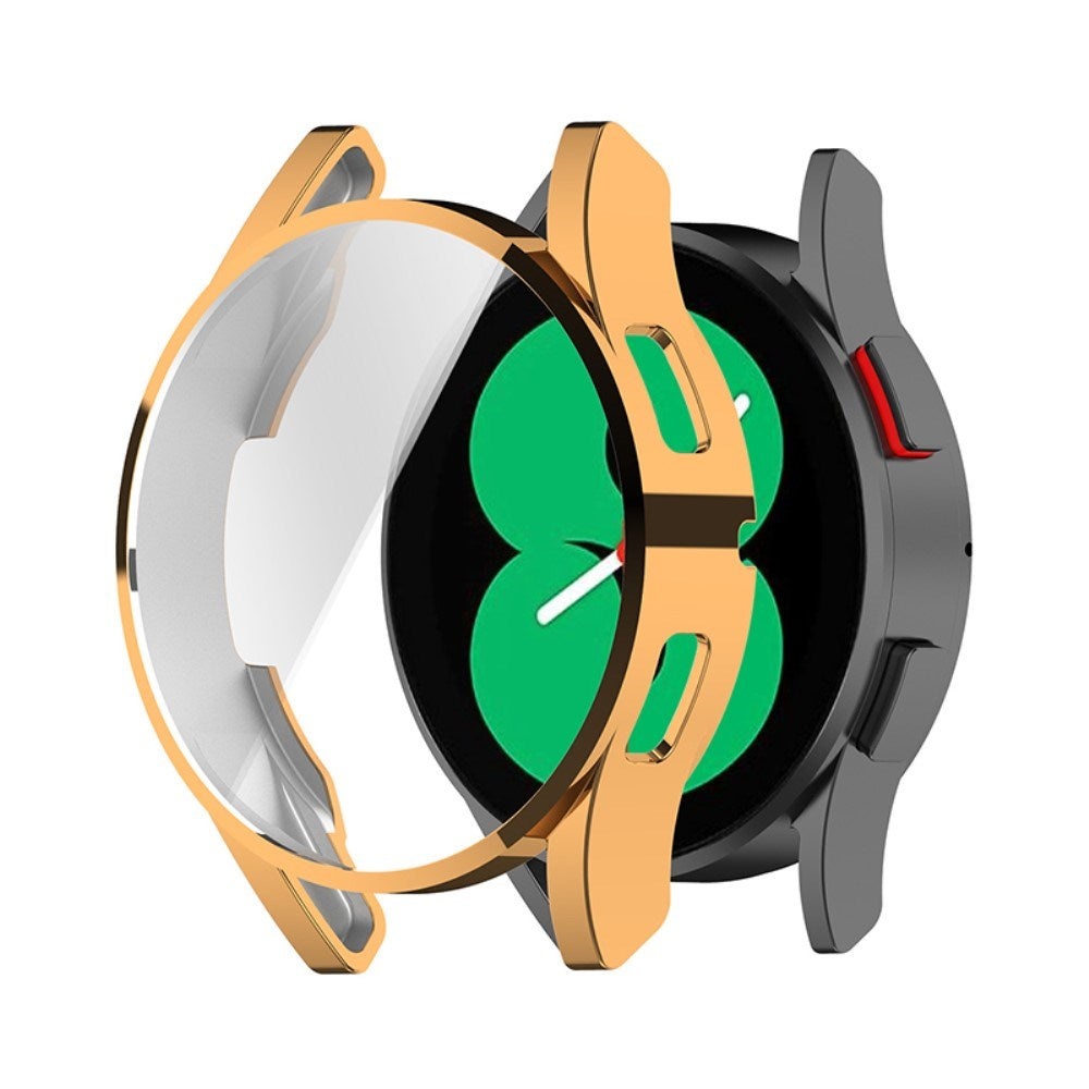 Samsung Galaxy Watch 4 (40mm) Hårdt Plastik Case m. Indbygget Skærmbeskyttelse - Rose Gold