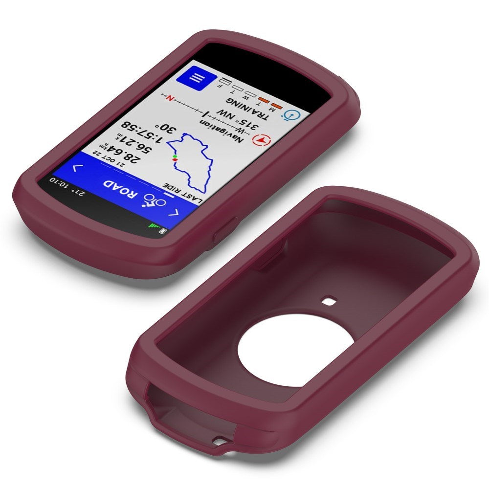 Silikone Garmin Edge 1040 Cover - Rød