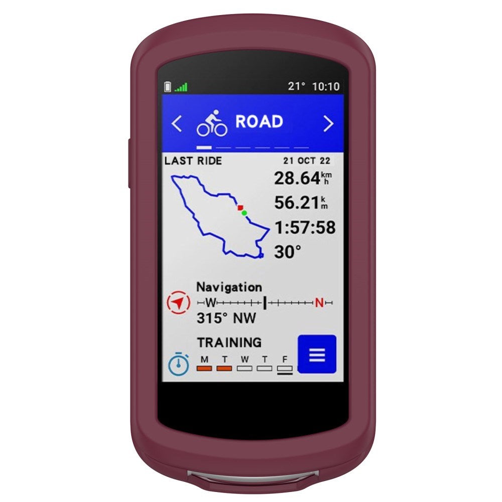 Silikone Garmin Edge 1040 Cover - Rød
