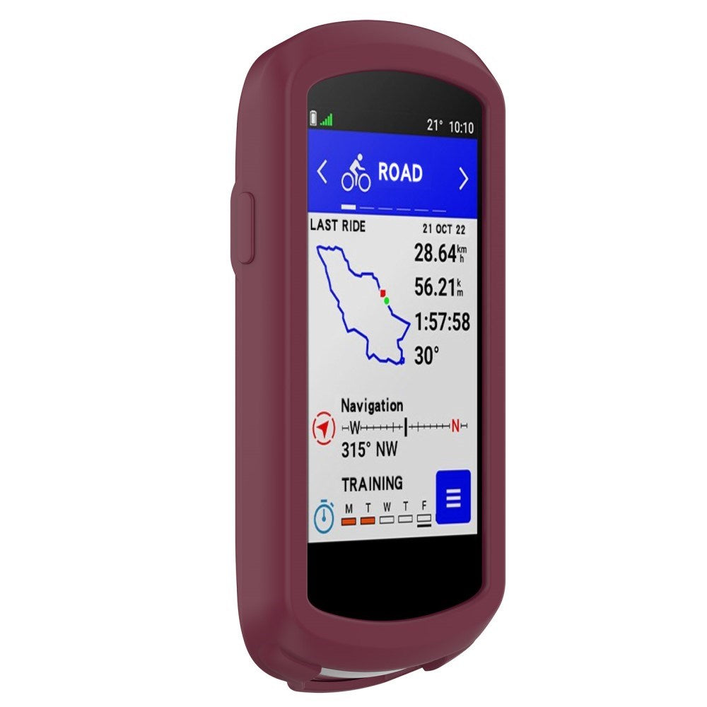 Silikone Garmin Edge 1040 Cover - Rød