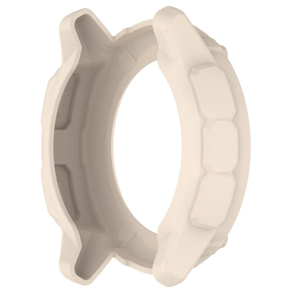Garmin Instinct 2X Solar Fleksibelt TPU Plastik Smartwatch Cover - Beige
