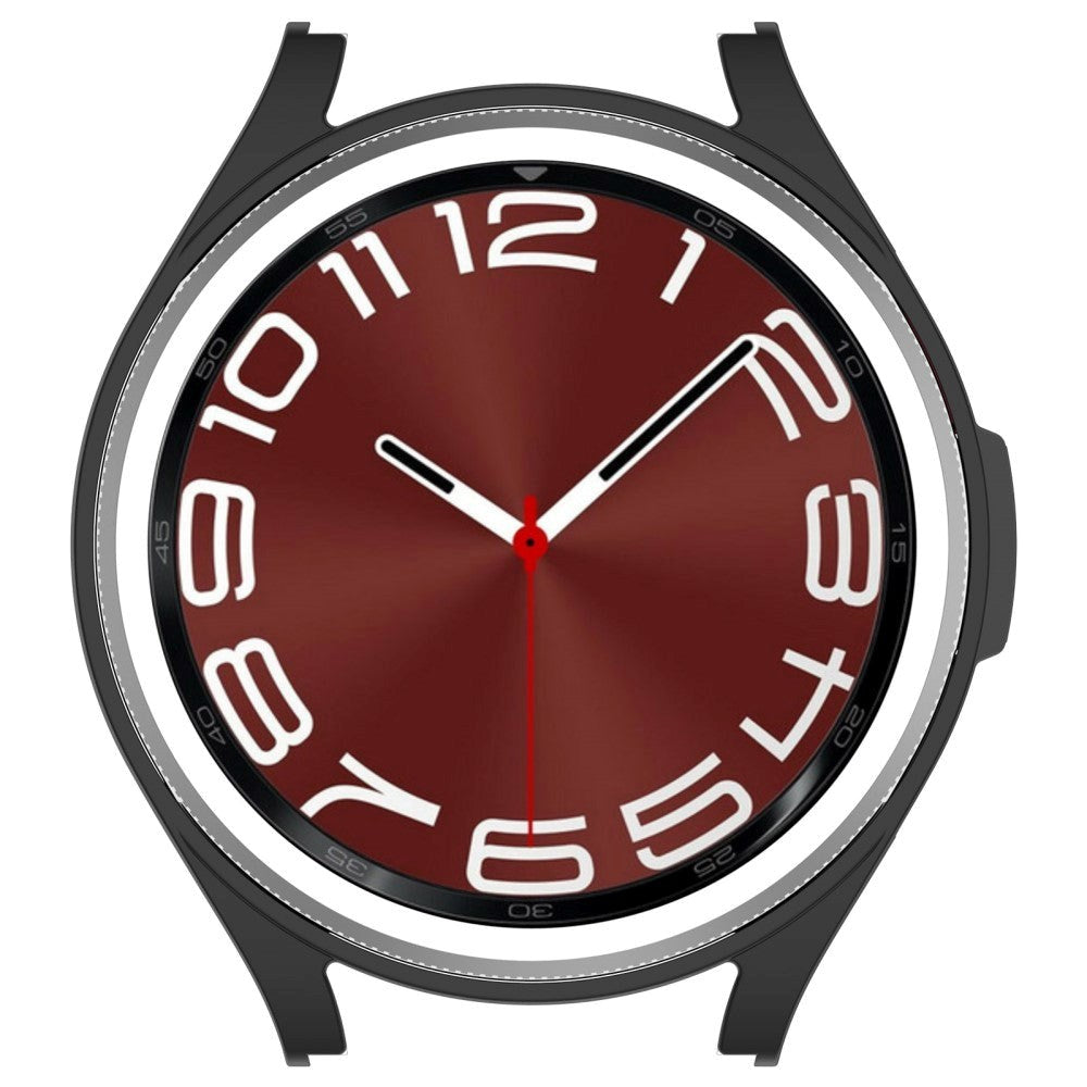 Samsung Galaxy Watch 6 Classic (43mm) Cover i Hård Plast - Sort