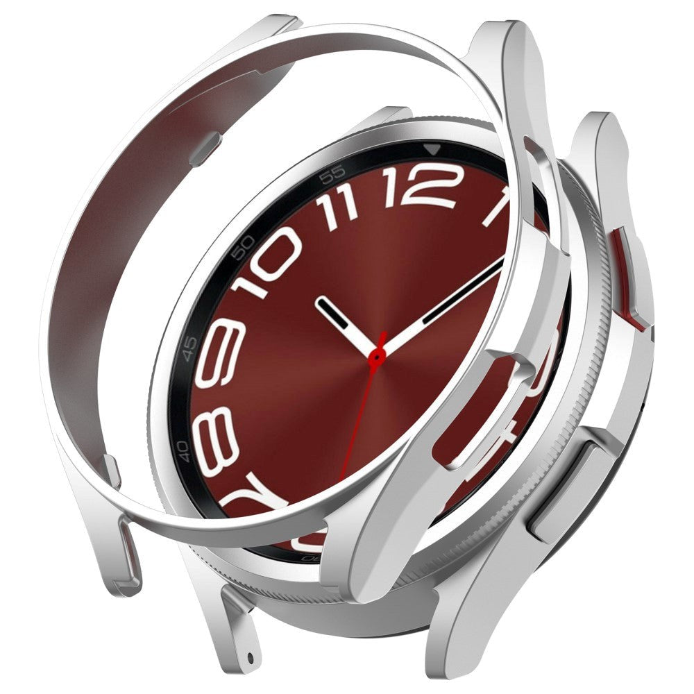 Samsung Galaxy Watch 6 Classic (43mm) Cover i Hård Plast - Sølv