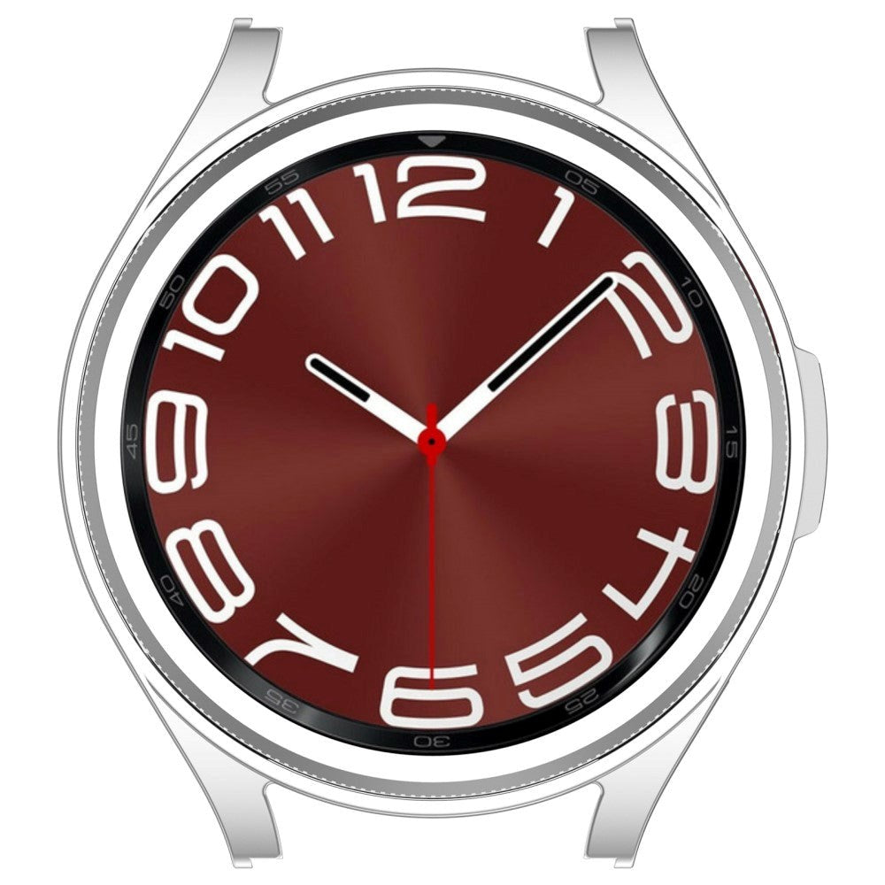 Samsung Galaxy Watch 6 Classic (43mm) Cover i Hård Plast - Sølv