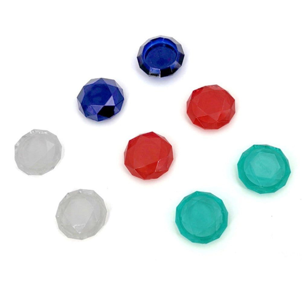 Nintendo Switch / Switch Lite Plastik Joystick Thumb Stick Grip Cap - Rød