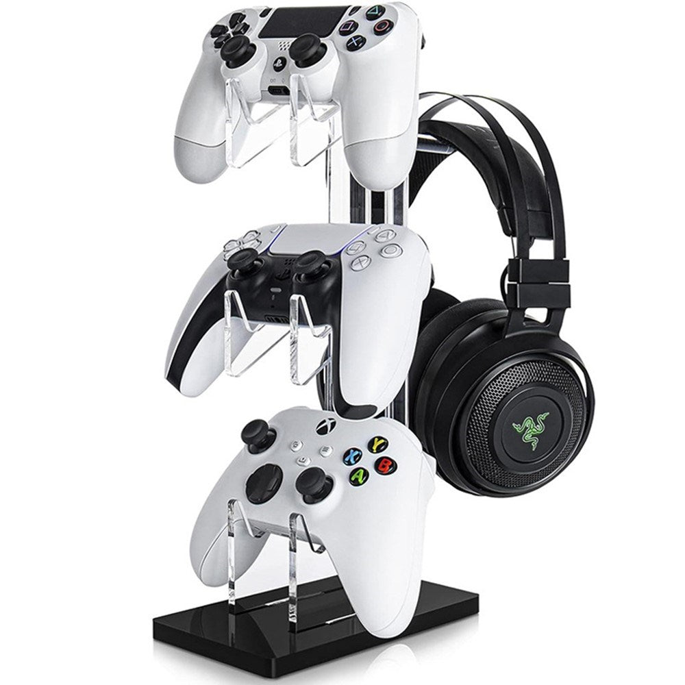 Bordstativ til Controller & Headset - Sort