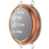 Garmin Lily 2 / Lily 2 Classic Fleksibelt TPU Plastik Smartwatch Cover - Rose Gold