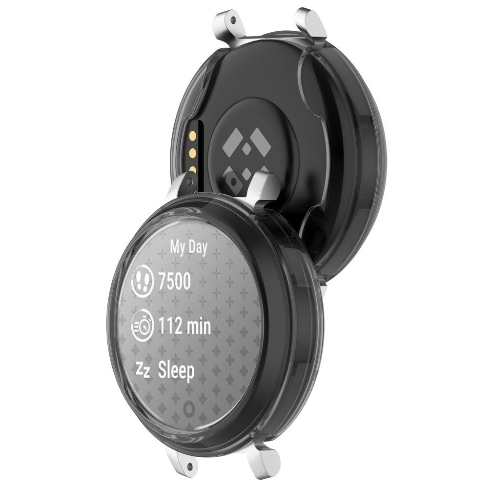Garmin Lily 2 / Lily 2 Classic Fleksibelt TPU Plastik Smartwatch Cover - Sort