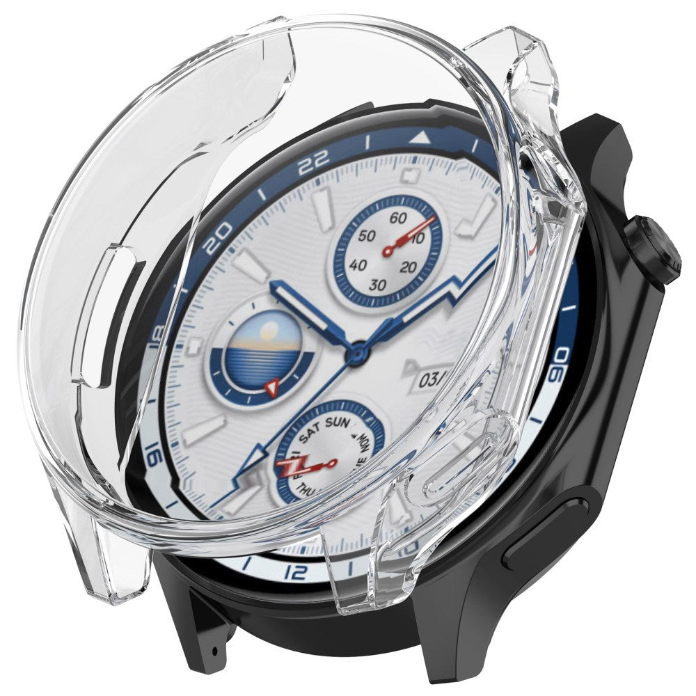 OnePlus Watch 2 Smartwatch Cover m. Skærmbeskyttelse - Gennemsigtig