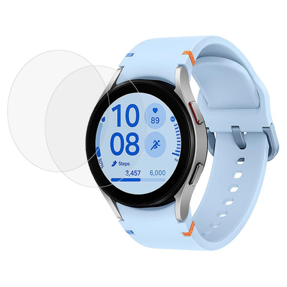 Samsung Galaxy Watch FE (40mm) Glasbeskyttelse - 2 stk. - Gennemsigtig