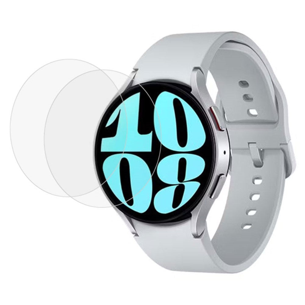 Samsung Galaxy Watch 7 (44mm) Plastik Beskyttelsesfilm - 2 stk. - Gennemsigtig