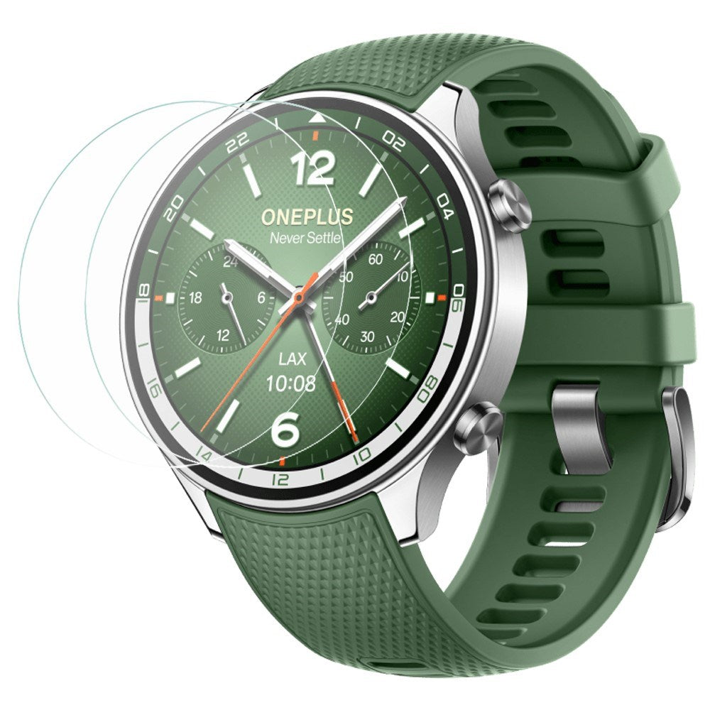 2.5D Arc Edge Beskyttelsesglas til OnePlus Watch 2R – 2 Stk.