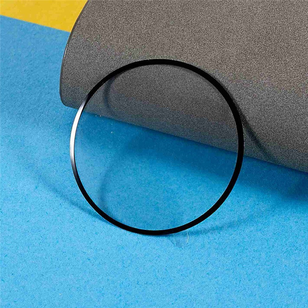 OnePlus Watch 3 (46mm) Plastik Skærmbeskyttelse - 2 stk. - Gennemsigtig / Sort Kant