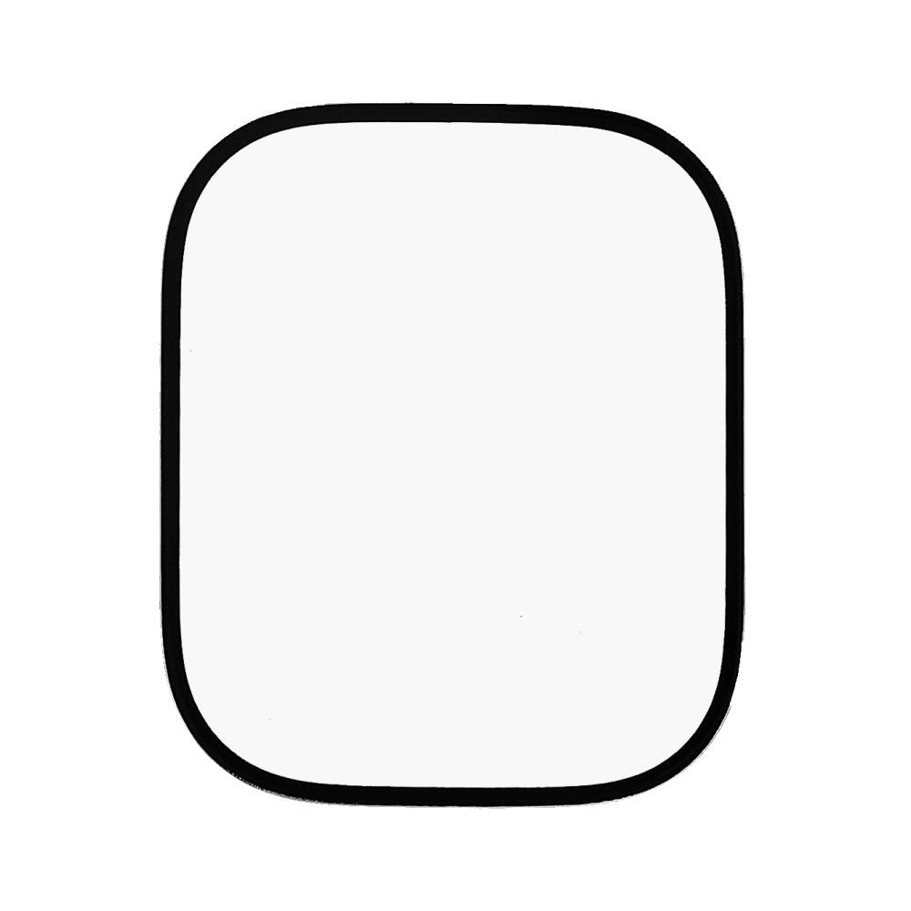 Apple Watch SE/6/5/4 (40mm) Hærdet Glas - Smartwatch Skærmbeskyttelse - Gennemsigtig / Sort Kant