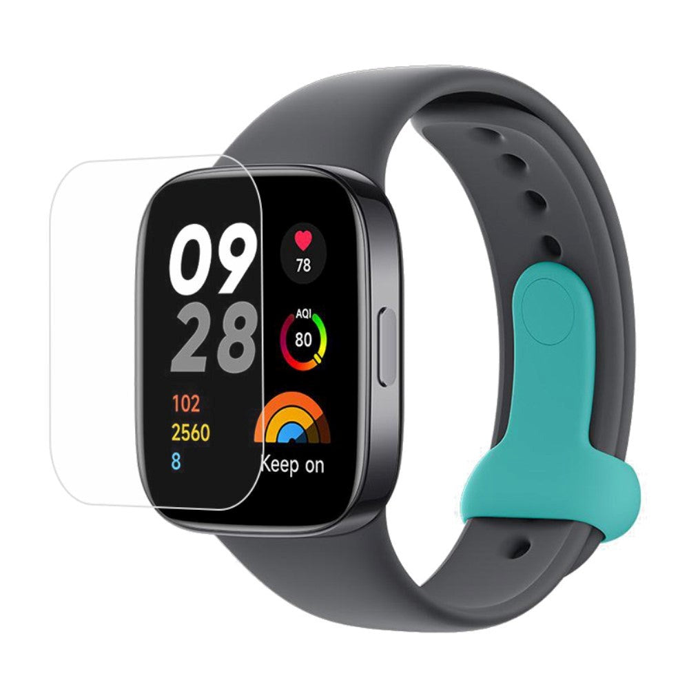 Xiaomi Redmi Watch 3 Active Beskyttelsesfilm til Smartwatch - Gennemsigtig