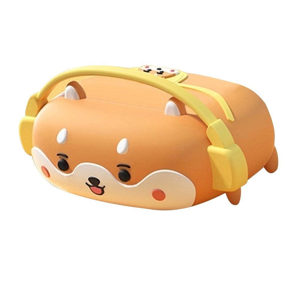 Cartoon Silikone Cover - AirPods (1 & 2. gen.) - Hund