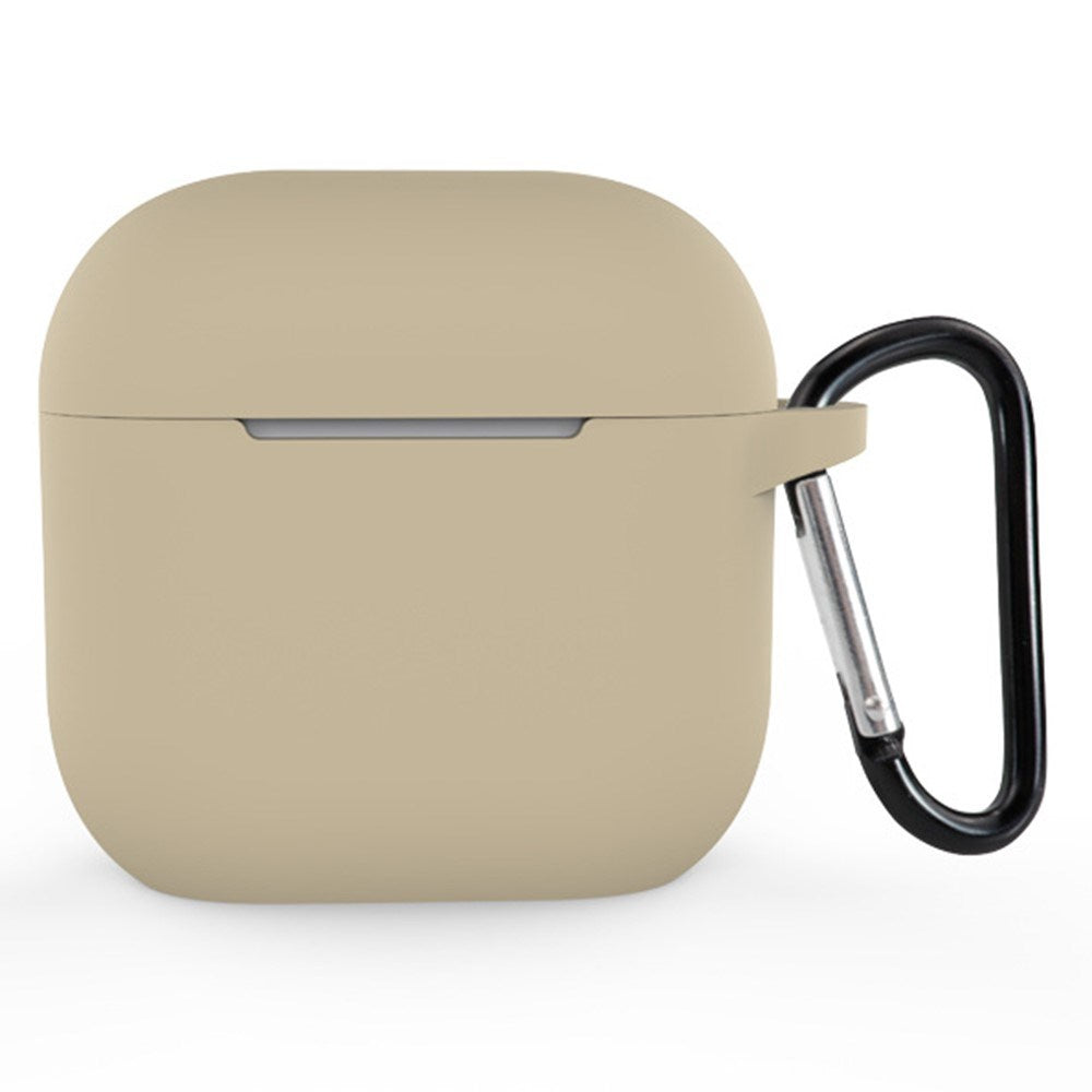 Apple AirPods (4. Gen.) Silikone Cover - Karabinhage - Beige