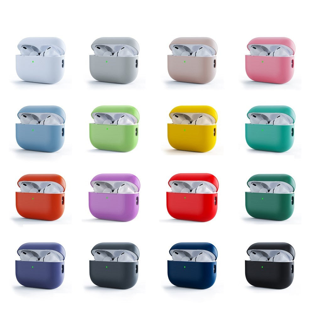 Apple AirPods Pro (2. Gen.) Todelt Silikone Case - Lyserød