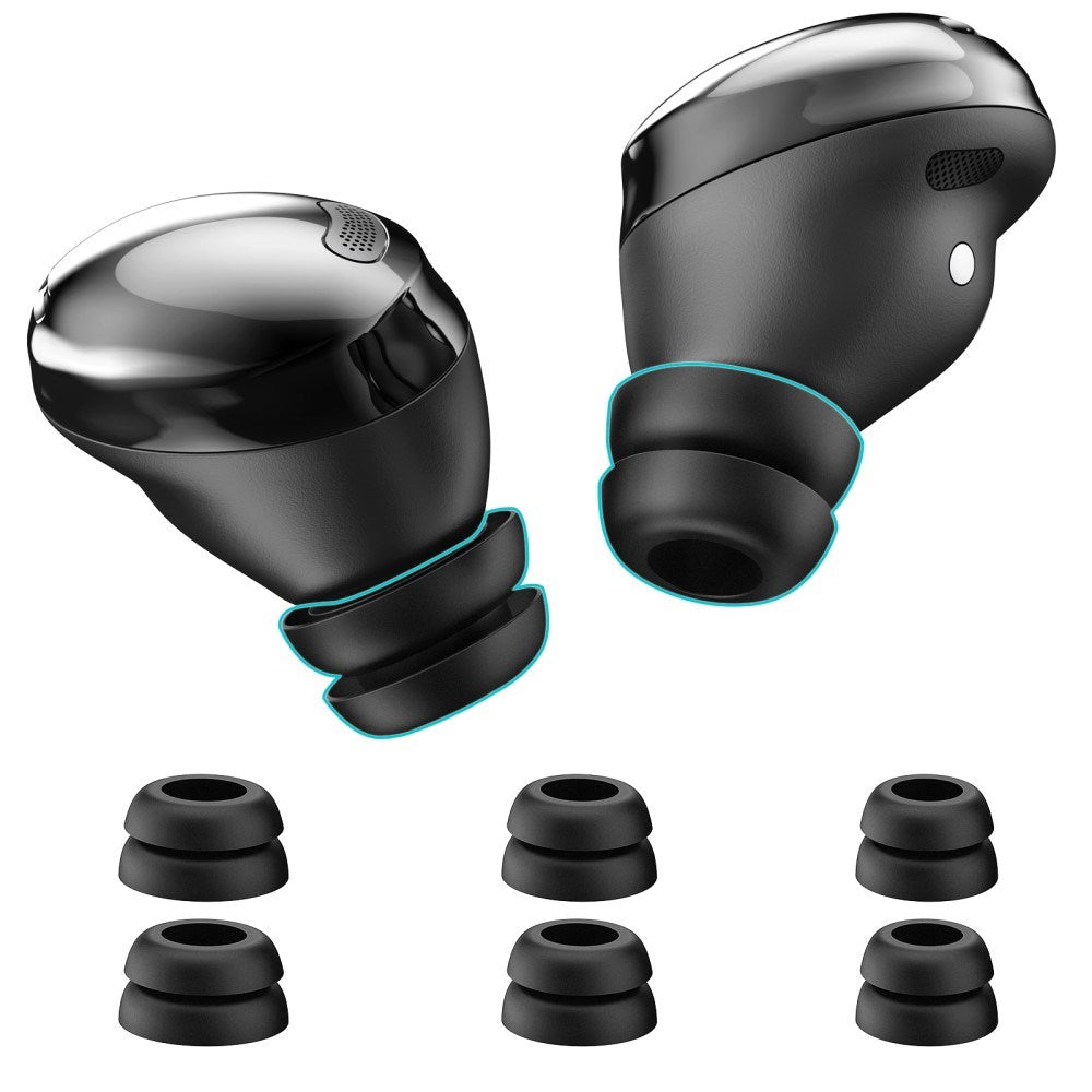 Covers til Samsung Galaxy Buds Pro - 3 stk. - Sort