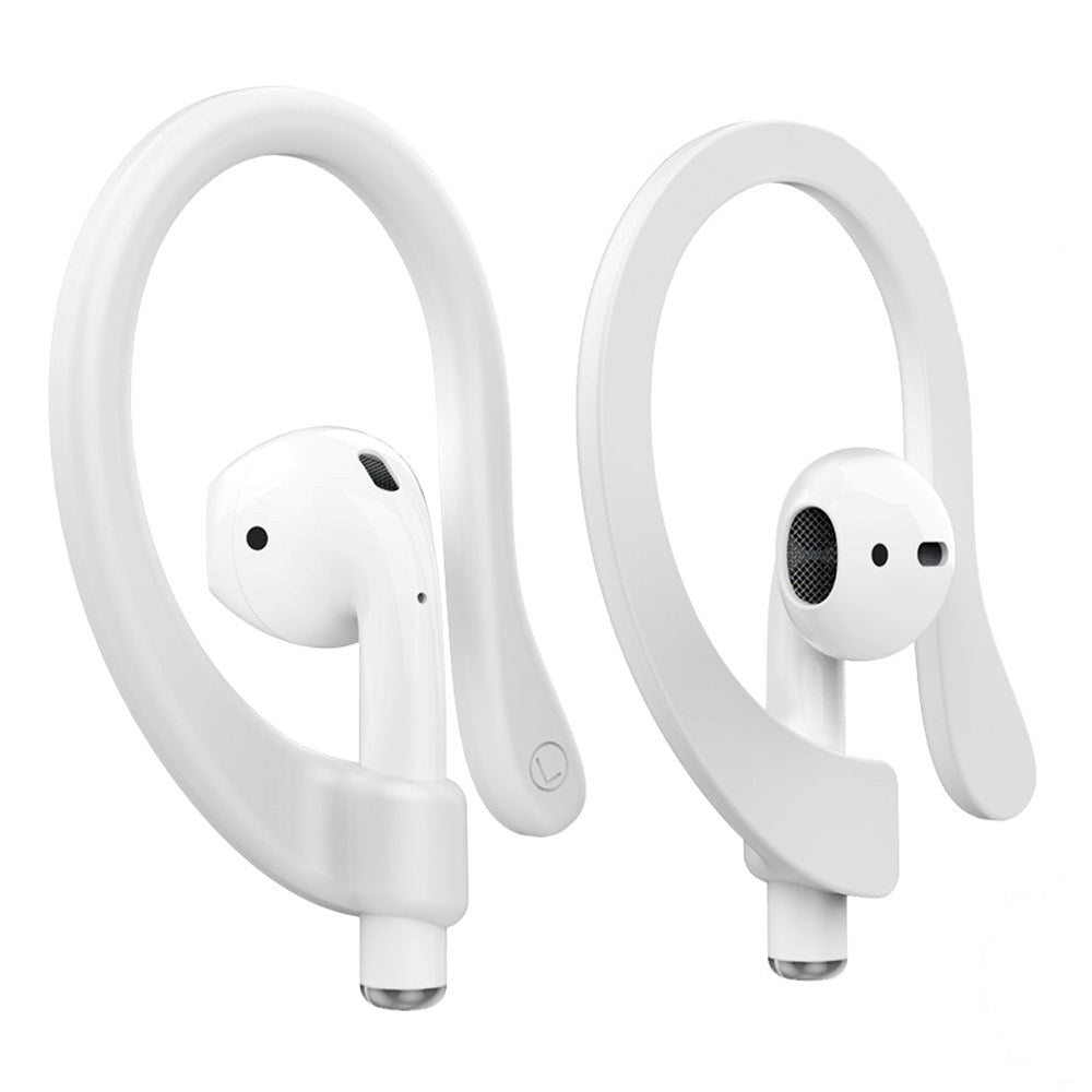 AirPods / AirPods Pro Fleksibel & Magnetisk Silikone Earhook - Hvid