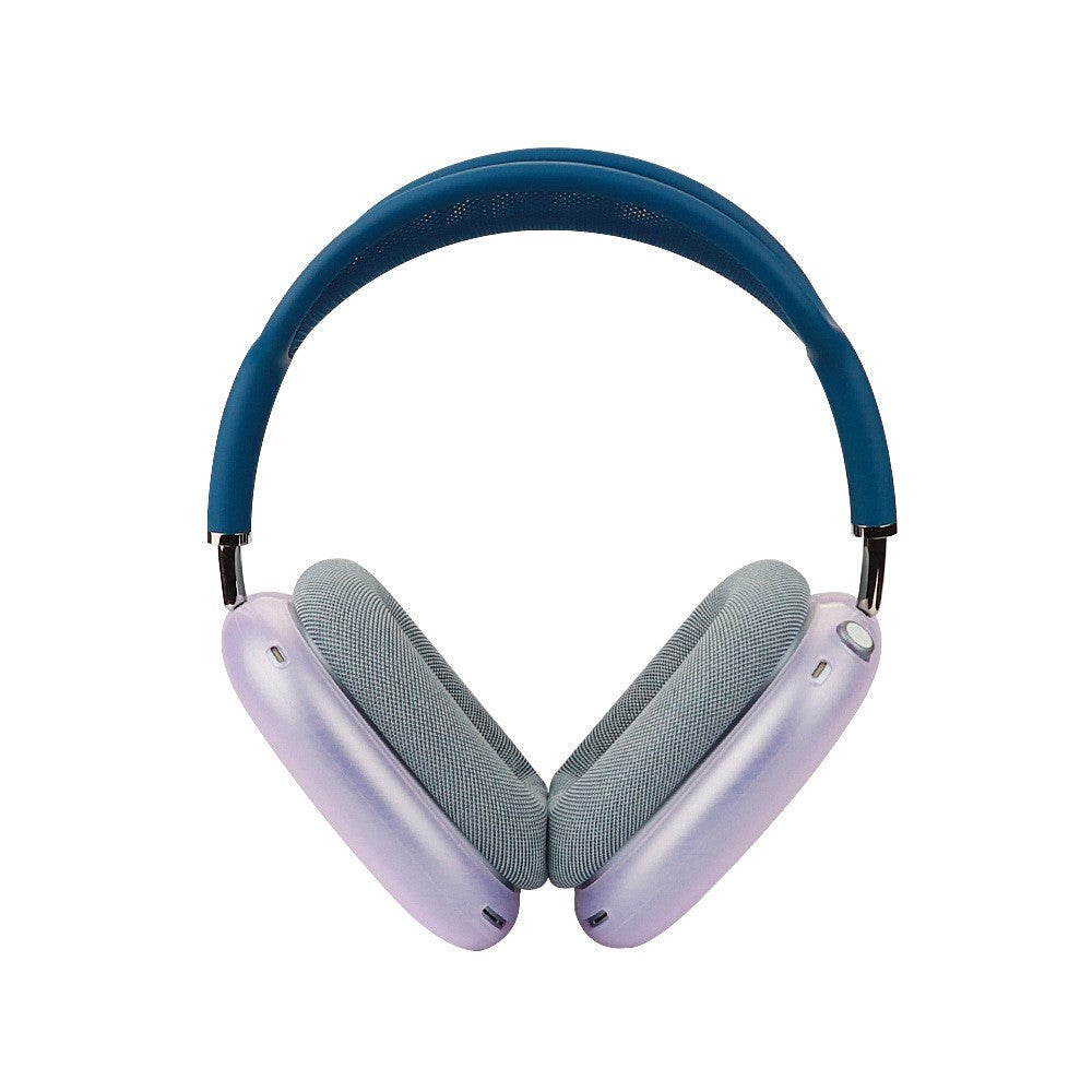 AirPods Max Fleksibelt Silikone Cover Sæt m. Bøjle Beskytter - Gennemsigtig / Sort