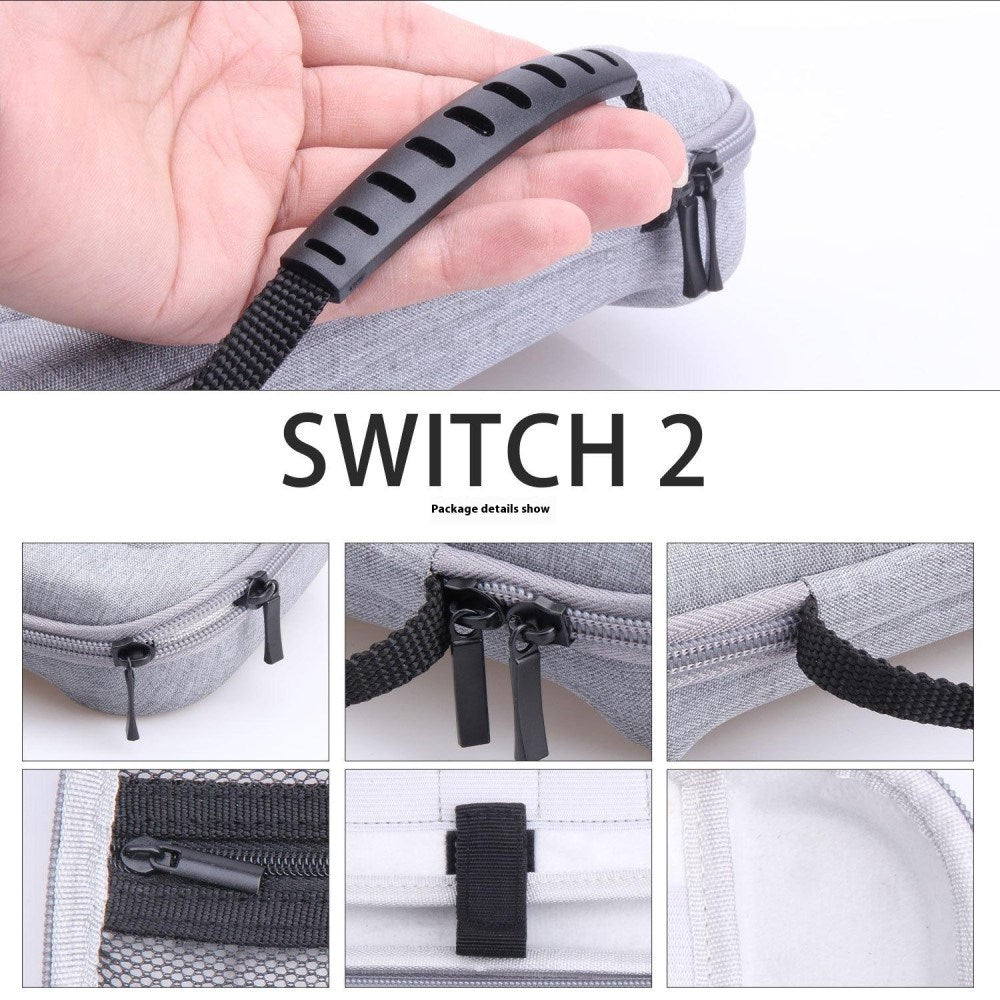 Nintendo Switch 2 Opbevaringstaske m. Håndtag - Grå