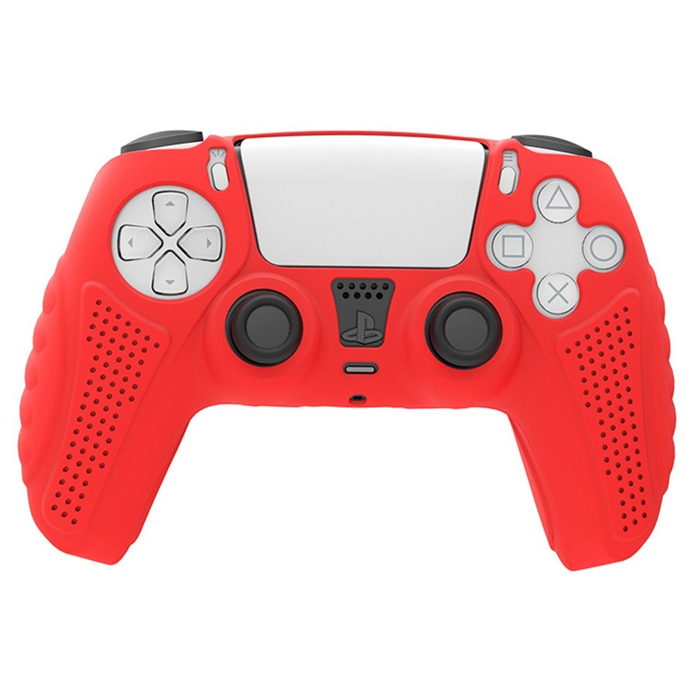DualSense Controller Cover Silikone - Rød