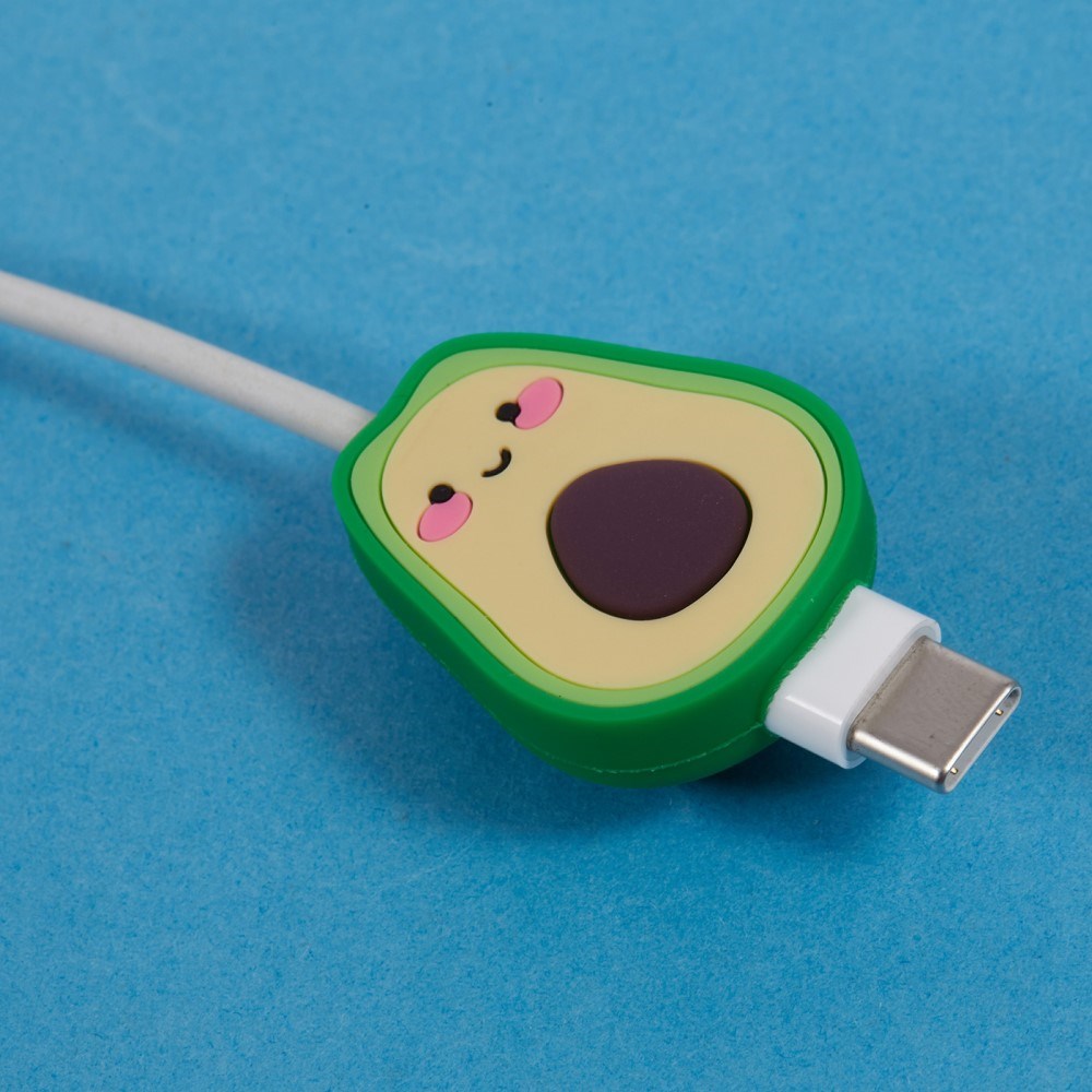 USB-C Kabelbeskytter til Tablet / Mobil - Sød Avocado