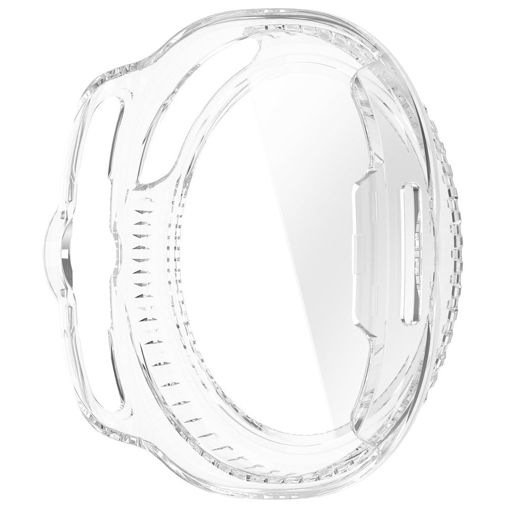 Samsung Galaxy Watch 8 Classic (46mm) Plast Cover - Indbygget Skærmbeskyttelsesglas - Gennemsigtig