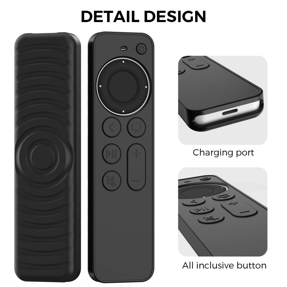 Apple TV Siri Remote Silikone Cover (2. & 3. gen.) - Blå