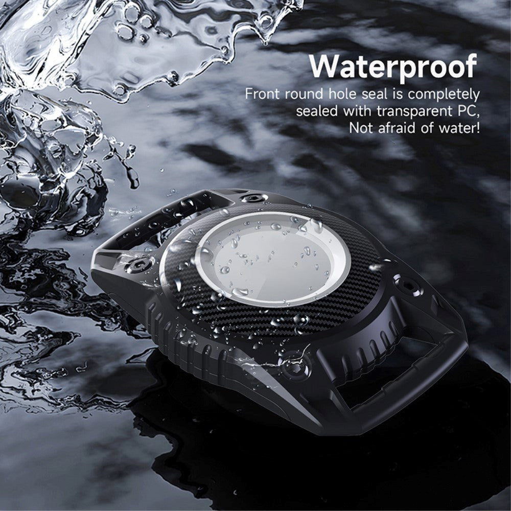 AirTag Fleksibel Plastik Cover - Vandtæt - Blå