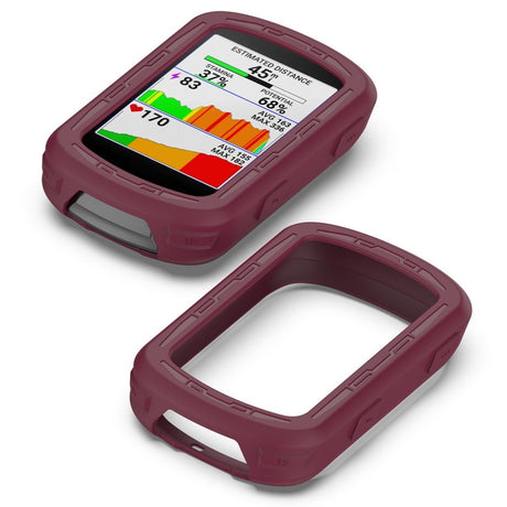 Garmin Edge 840 / 540 Blødt Silikone Cykel Computer Cover - Rød