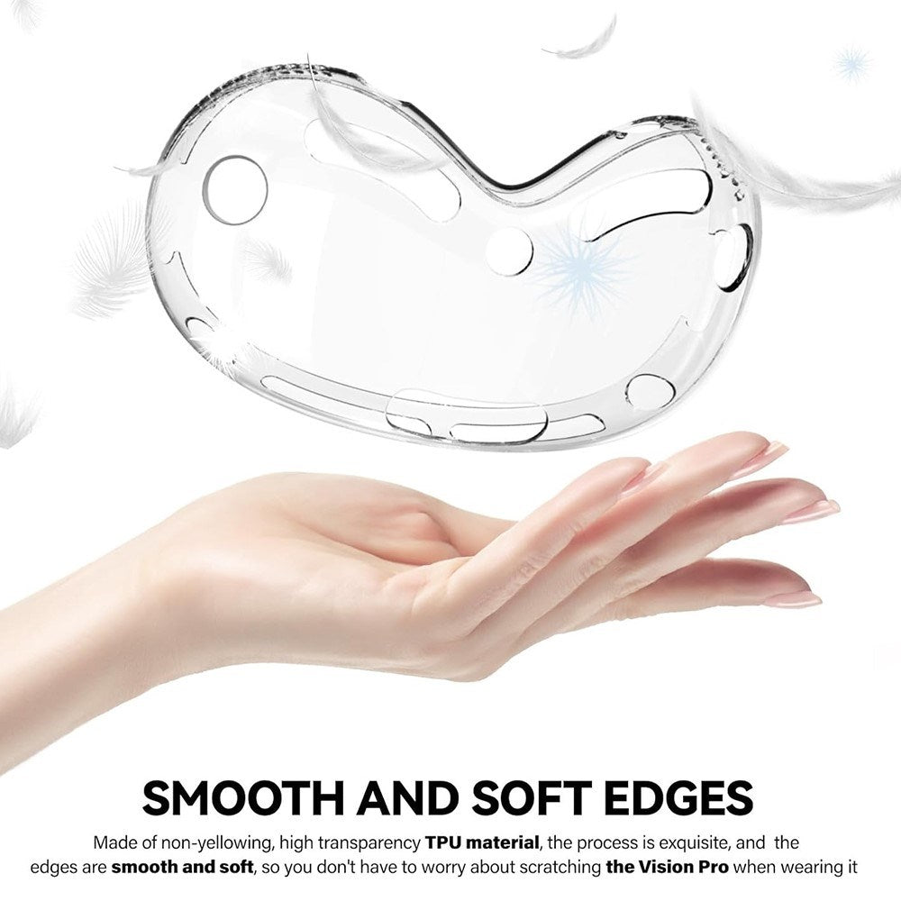 Apple Vision Pro TPU Plastik Cover – Gennemsigtig