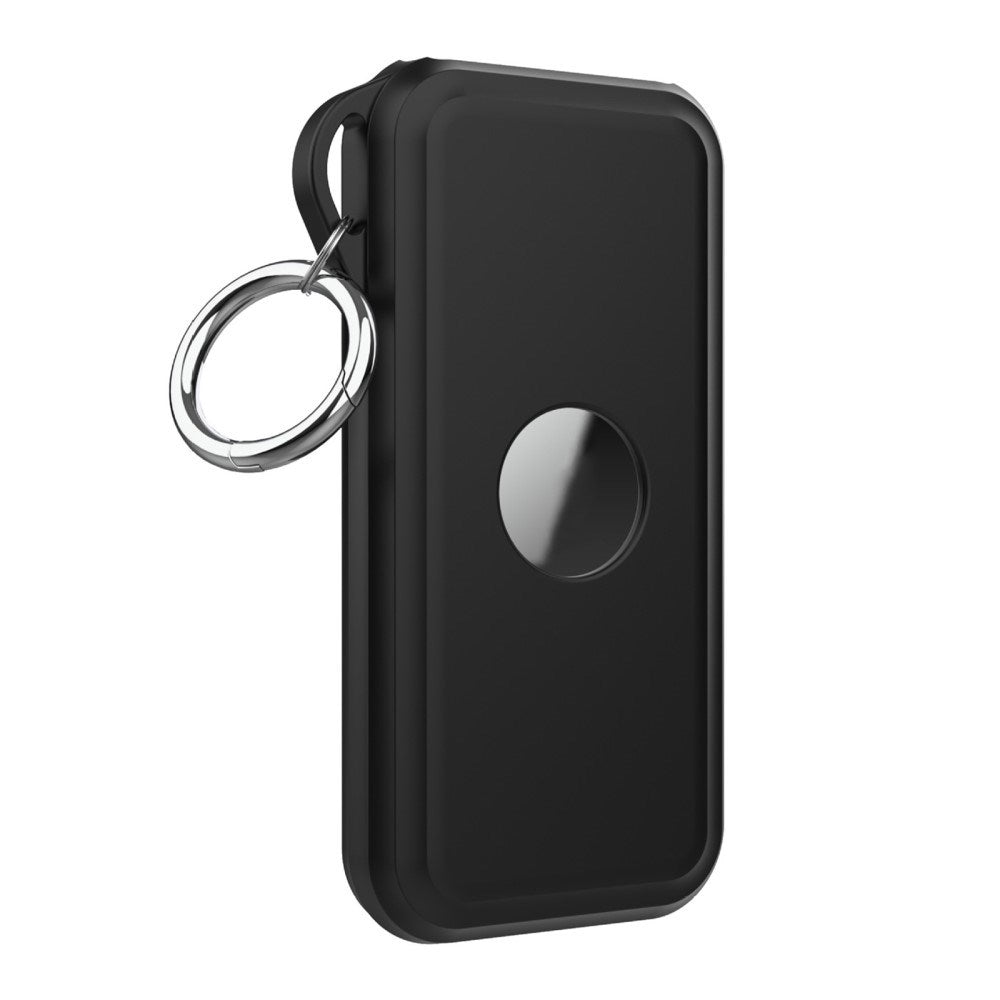 Silikone Cover m. Nøglering til Apple Vision Pro Batteri - Sort
