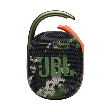 JBL CLIP 4 Bluetooth Højtaler Støv- og Vandtæt m. Karabinhage - Army