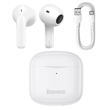 Baseus Bowie E3 True Wireless In-Ear Bluetooth Headset - Hvid