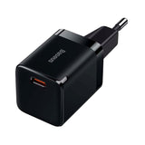 Baseus Fast Charger GAN3 30W Vægoplader m. USB-C - Sort