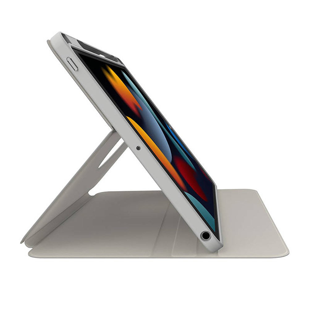 iPad 10.2" (2021 / 2020 / 2019) Baseus Minimalist Series Magnetic Protective Flip Cover - Grå