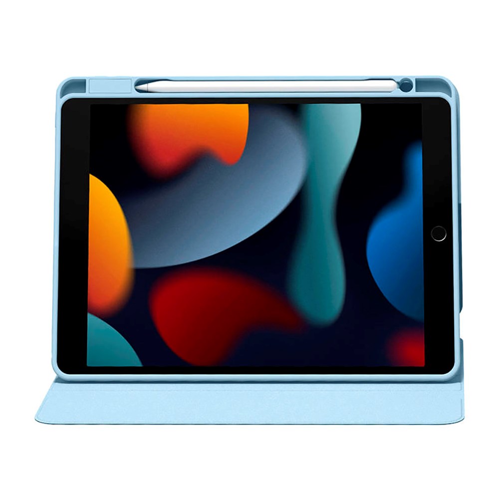 iPad 10.2" (2021 / 2020 / 2019) Baseus Minimalist Series Magnetic Protective Flip Cover - Blå