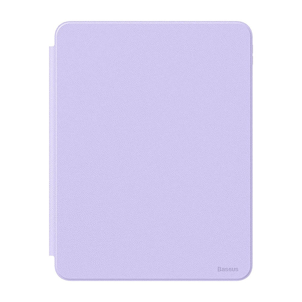 iPad 10.2" (2021 / 2020 / 2019) Baseus Minimalist Series Magnetic Protective Flip Cover - Lilla