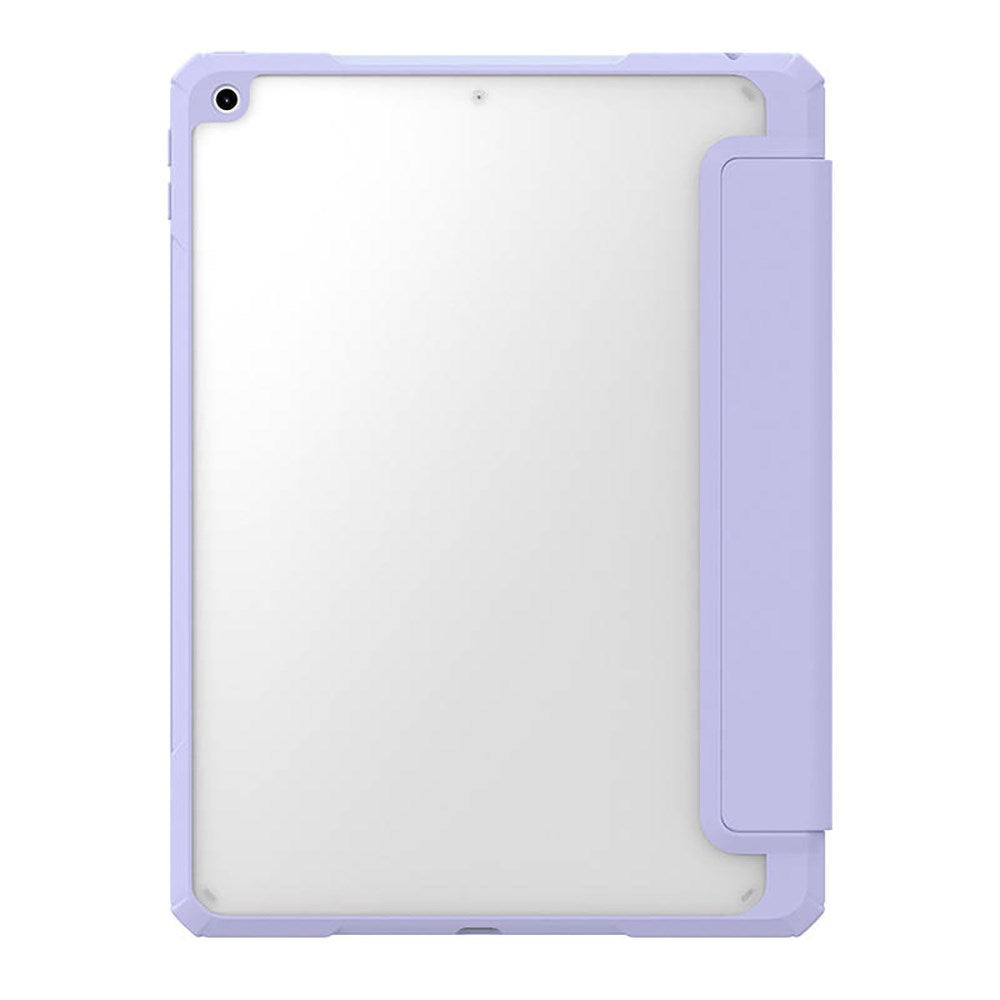 iPad 10.2" (2021 / 2020 / 2019) Baseus Minimalist Series Protective Flip Cover - Lilla