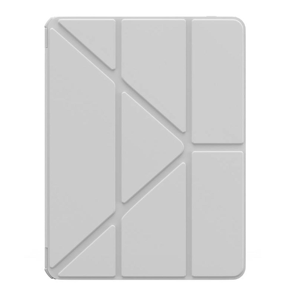 iPad 10.2" (2021 / 2020 / 2019) Baseus Minimalist Series Protective Flip Cover - Grå