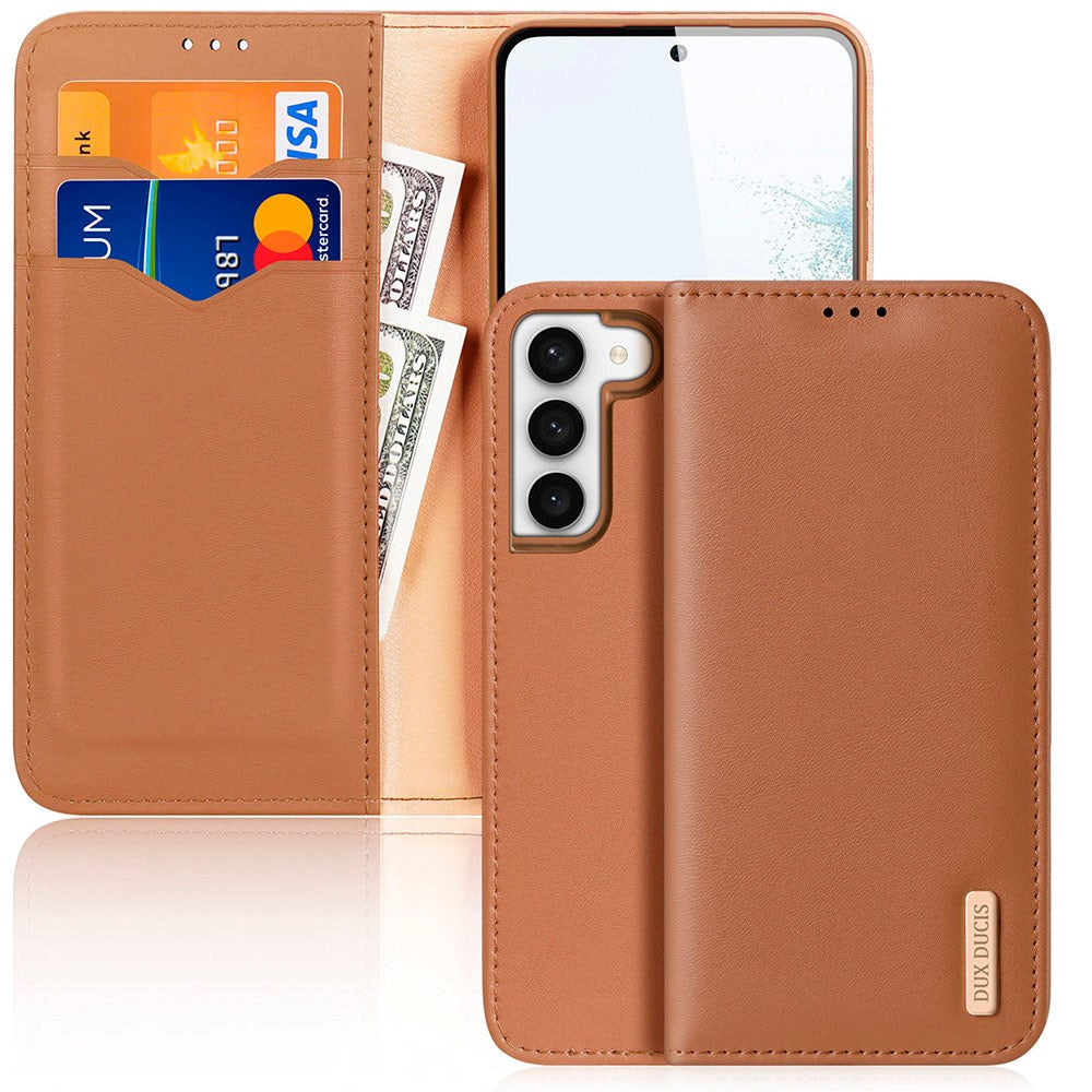 DUX DUCIS  Samsung Galaxy S23 Hivo Series Flip Cover - Brun