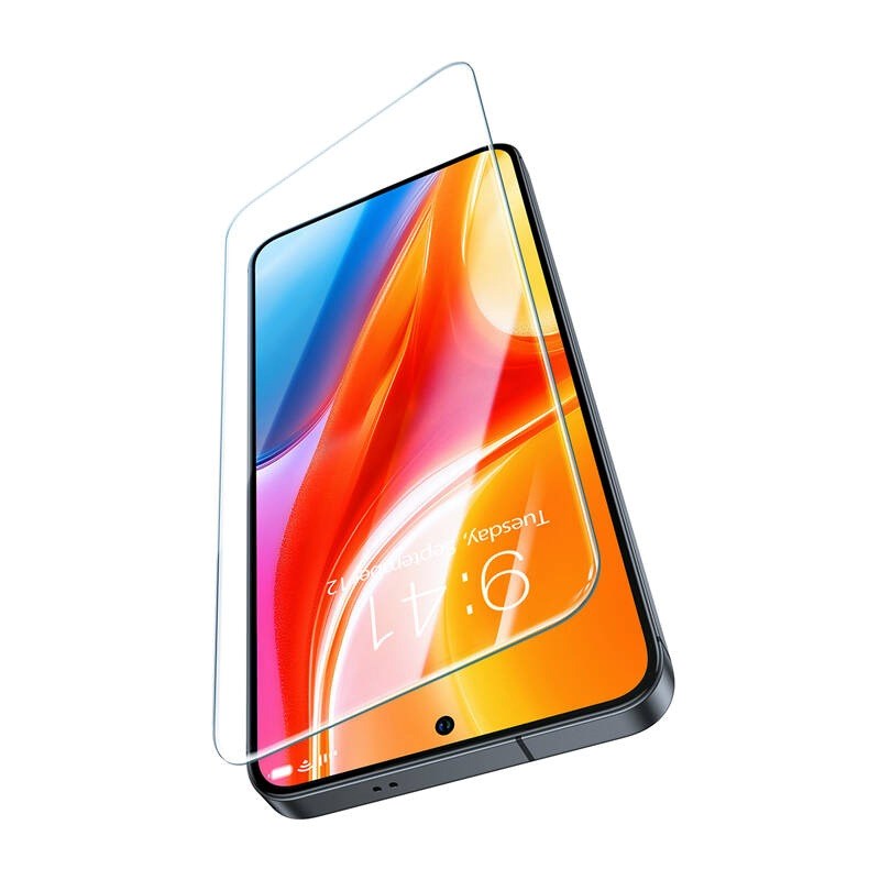 TORRAS Samsung Galaxy S25 Install Master Hærdet Beskyttelsesglas - Gennemsigtig