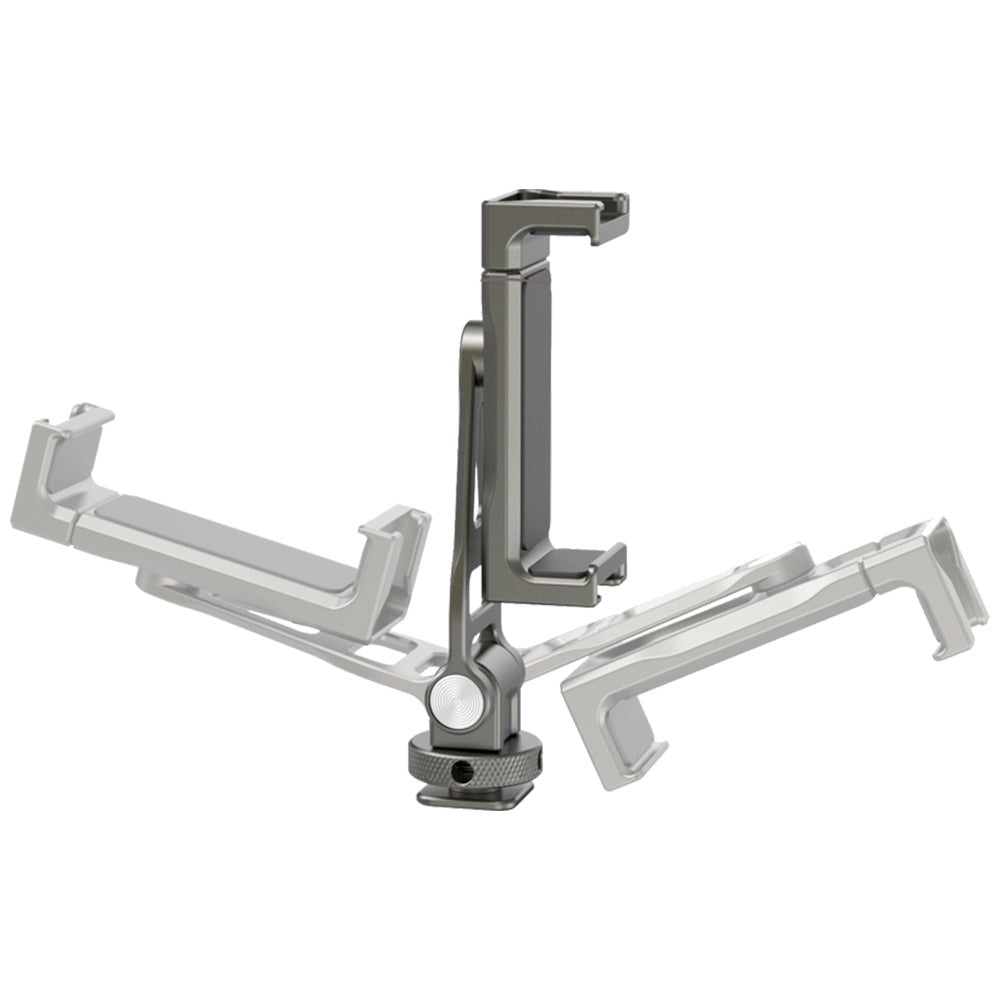 SmallRig 3559 Universal Multifunktionel Smartphone Holder m. Forskellige Monteringsmuligheder (58,5-83mm) - Grå