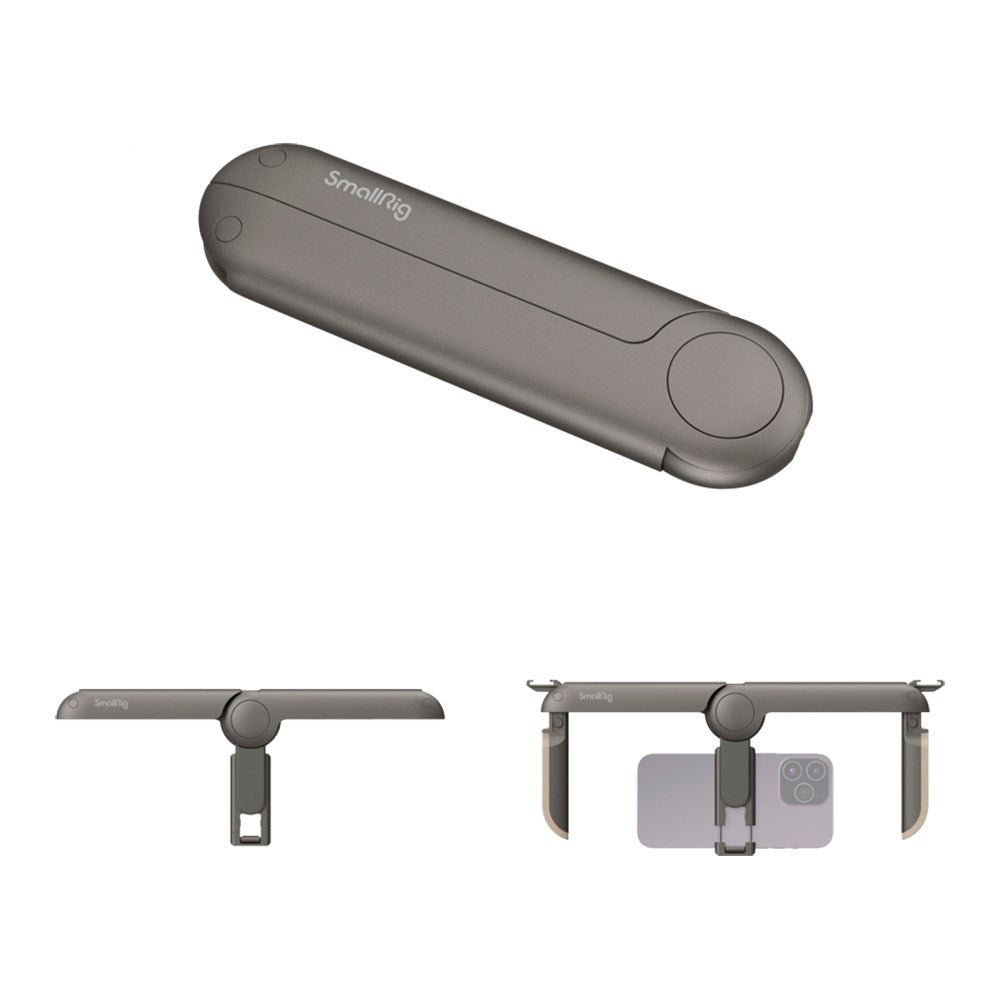 SmallRig 4047 P20 Foldbar Universal Håndholdt Mobil Ramme (65-80 mm) - Grå