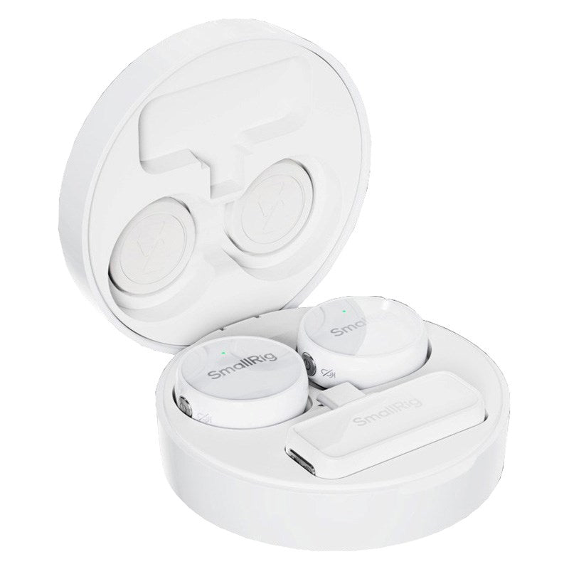 SmallRig 4706 S 60 - Trådløs Mikrofon - USB-C - Hvid