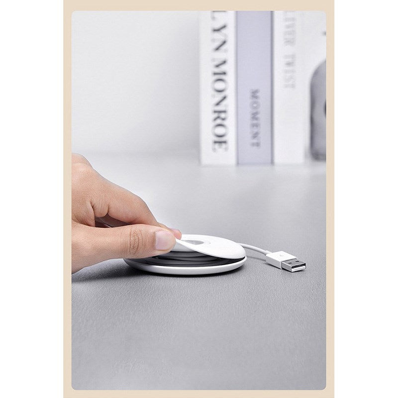 Apple Watch Ladestander m. Kabel Organizer - Hvid